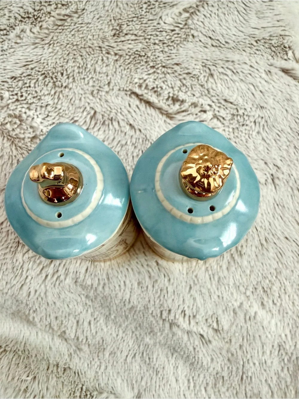 Vintage 1997 Lenox Disney Mickey & Minnie Salt & Pepper Shaker Set